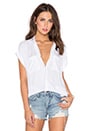 view 1 of 3 Britt Button Down in White