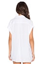 view 3 of 3 Britt Button Down in White