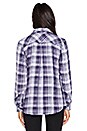view 3 of 4 Kendra Button Down in Navy & White