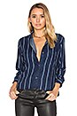 view 1 of 5 CAMISA DE BOTONES DANA in Midnight Tribeca Stripe