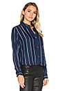view 2 of 5 CAMISA DE BOTONES DANA in Midnight Tribeca Stripe