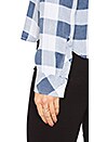 view 5 of 5 Dana Button Up in Midnight Buffalo Check