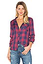 view 1 of 5 CAMISA DE BOTONES HUNTER in Rouge & Dusk Check