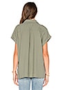 view 3 of 4 Brittany Button Up in Sage