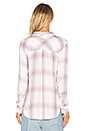 view 3 of 4 CAMISA DE BOTONES HUNTER in White & Peony
