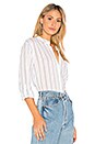 view 2 of 4 Ella Button Up in Montauk Stripe