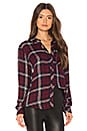 view 2 of 4 CHEMISE À CARREAUX GEMINI in Cranberry