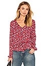 view 1 of 4 Beaux Top in Red Floral