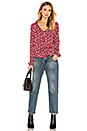 view 4 of 4 Beaux Top in Red Floral