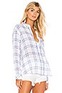 view 2 of 4 Sydney Button Down in Raspberry Azure White