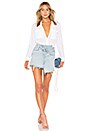 view 4 of 4 Rhett Silk Button Down Blouse in White