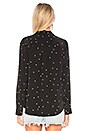 view 3 of 5 Kate Silk Button Down Blouse in Twinkle