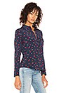 view 2 of 5 Kate Silk Button Down Blouse in L'Amour