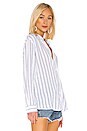 view 2 of 4 CHEMISE SYDNEY in Marine Stripe