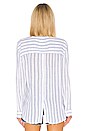 view 3 of 4 CHEMISE SYDNEY in Marine Stripe