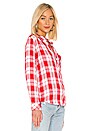 view 2 of 4 Hunter Button Down in Candy Apple & White