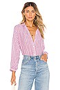 view 1 of 4 Natalie Button Down in Lucia Stripe