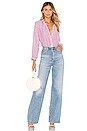 view 4 of 4 Natalie Button Down in Lucia Stripe