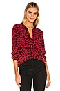 view 1 of 4 CHEMISE LILLIAN in Red Leopard