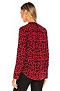 view 3 of 4 CHEMISE LILLIAN in Red Leopard