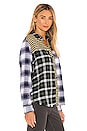 view 2 of 5 Brando Top in Mixed Brooklyn Plaid