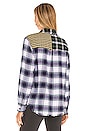 view 4 of 5 Brando Top in Mixed Brooklyn Plaid