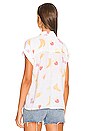 view 3 of 4 Whitney Short Sleeve Button Up in Cut Out Fruits