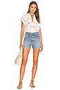 view 4 of 4 Whitney Short Sleeve Button Up in Cut Out Fruits