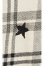 view 5 of 5 Milo Top in Ivory Check Stars