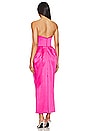 view 3 of 3 Voluminous Midi Dress in Pink
