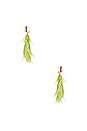 view 2 of 3 Zara Earrings in Green, Pink, Gold, & Multi