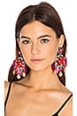 view 1 of 3 Statement Earring in Red