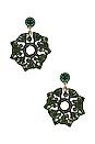 view 1 of 3 Berenike Earrings in Green