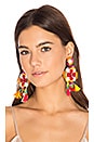 view 1 of 3 Multi Tassel Earring in Multi