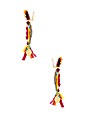 view 3 of 3 Multi Tassel Earring in Multi