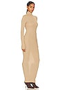 view 2 of 4 Sheer Knit Maxi Dress in Travertine