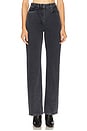 view 1 of 6 JEANS SLIM ESTILO BOOTCUT in Black