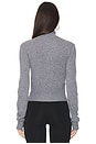 view 3 of 4 Slim Fit Cardigan in Grey Melange