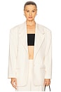 view 2 of 6 Oversized Blazer in Tofu Beige