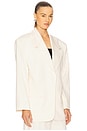 view 4 of 6 Oversized Blazer in Tofu Beige