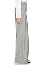view 3 of 6 Wide Suiting Pants in Titanium Comb