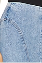 view 6 of 6 Maxi Denim Skirt in Faded Denim