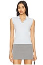 view 1 of 4 Knit Polo Top in Plein Air