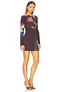 view 2 of 3 Mirage Mini Dress in Elysium Cocoa