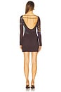 view 3 of 3 Mirage Mini Dress in Elysium Cocoa