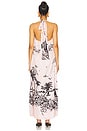 view 3 of 3 Dakota Halter Dress in Ciao Rosa