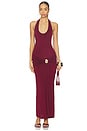 view 1 of 4 Julietta Halter Dress in Sangria