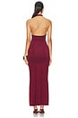 view 3 of 4 Julietta Halter Dress in Sangria