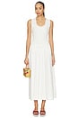 view 1 of 3 Lucy Rib Maxi Dress in White