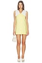 view 1 of 3 Valentina Mini Dress in Limoncello